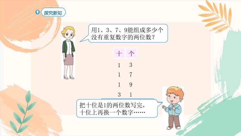 人教版三年级下册数学第八单元《数学广角——搭配（二）》全单元课时教学课件（新插图）_第5页