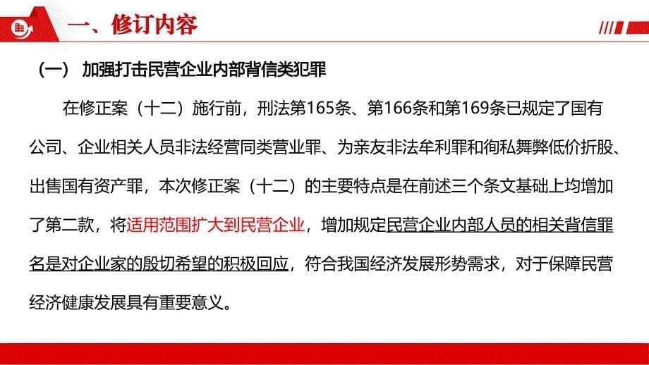 《刑法修正案（十二）》条文解读与民营企业合规体系建设_第5页