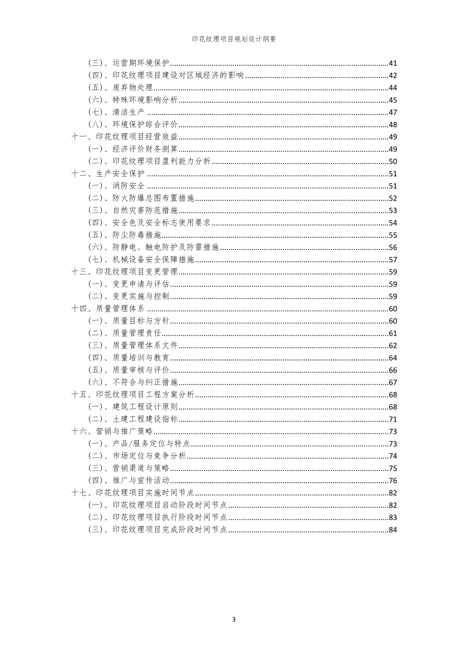 2024年印花纹理项目规划设计纲要_第3页