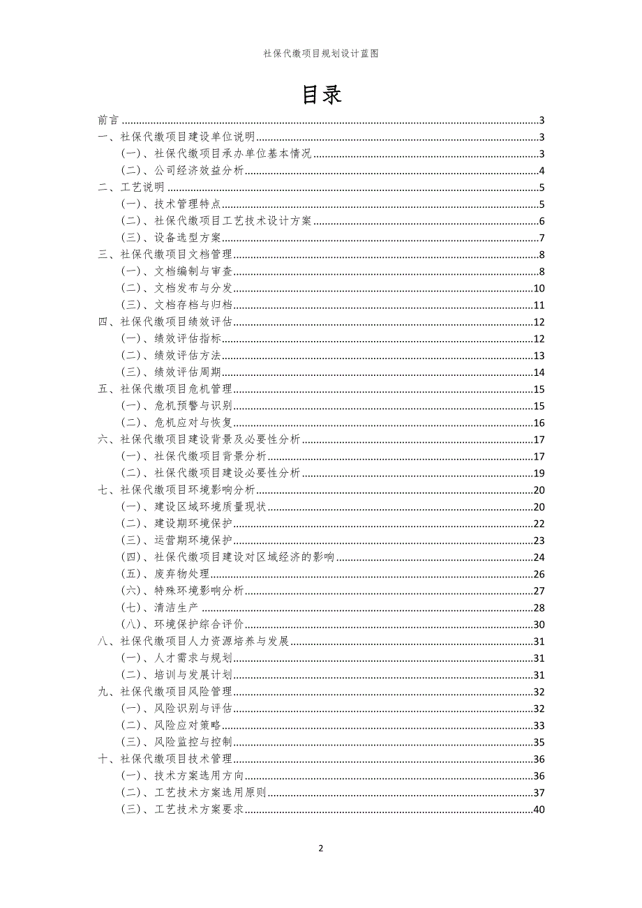 2024年社保代缴项目规划设计蓝图_第2页