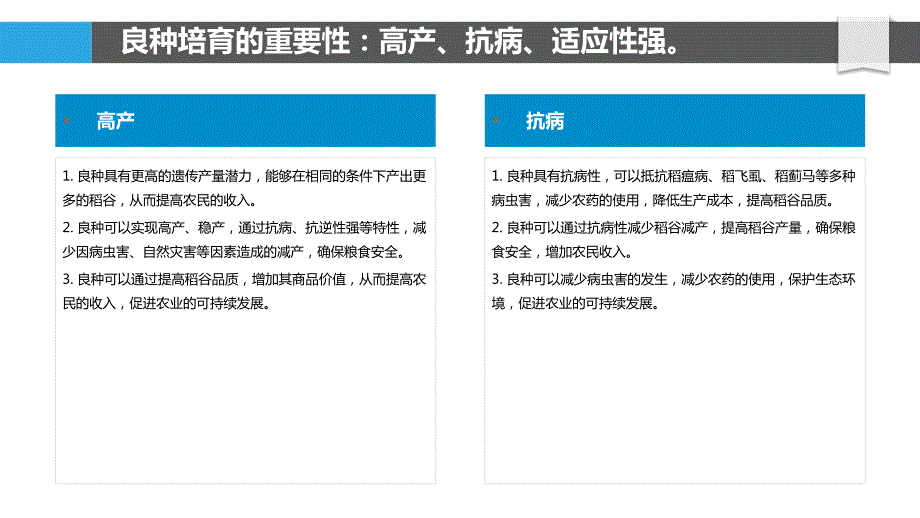 稻谷种植良种培育及推广效果_第4页