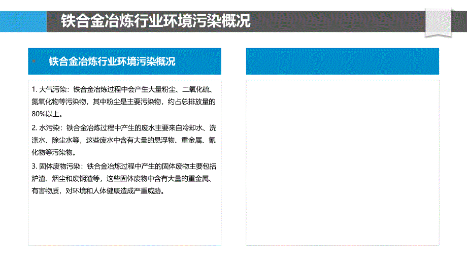 铁合金冶炼工艺副产物资源化综合高效再造_第4页