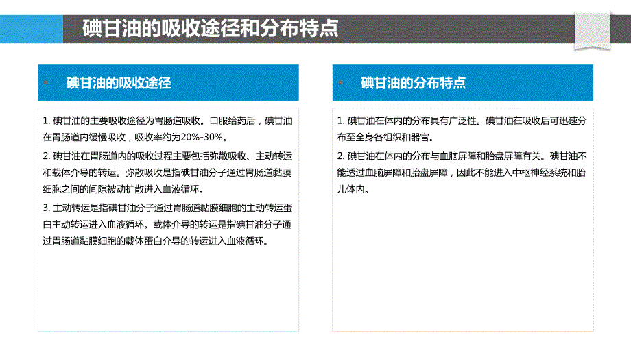 碘甘油的吸收、分布、代谢和排泄研究_第4页