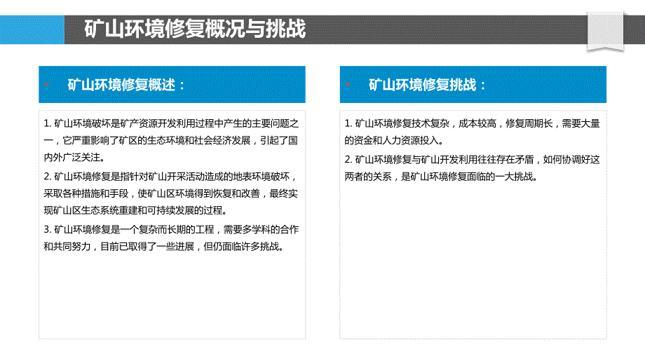 矿山环境修复治理技术集成与优化_第4页