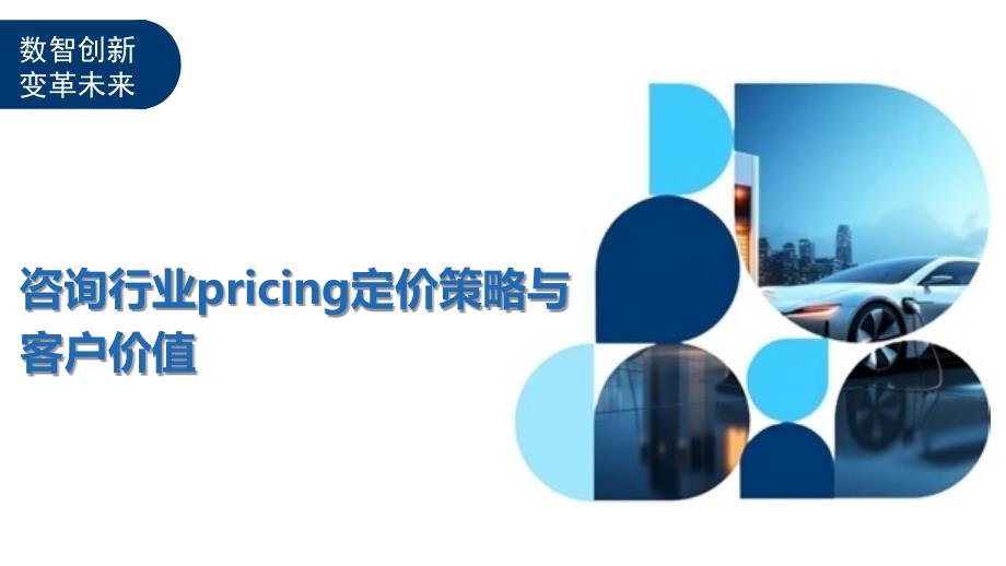 咨询行业pricing定价策略与客户价值_第1页