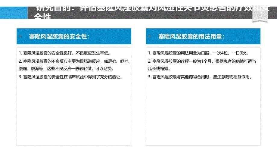 塞隆风湿胶囊的临床试验设计与实施_第5页