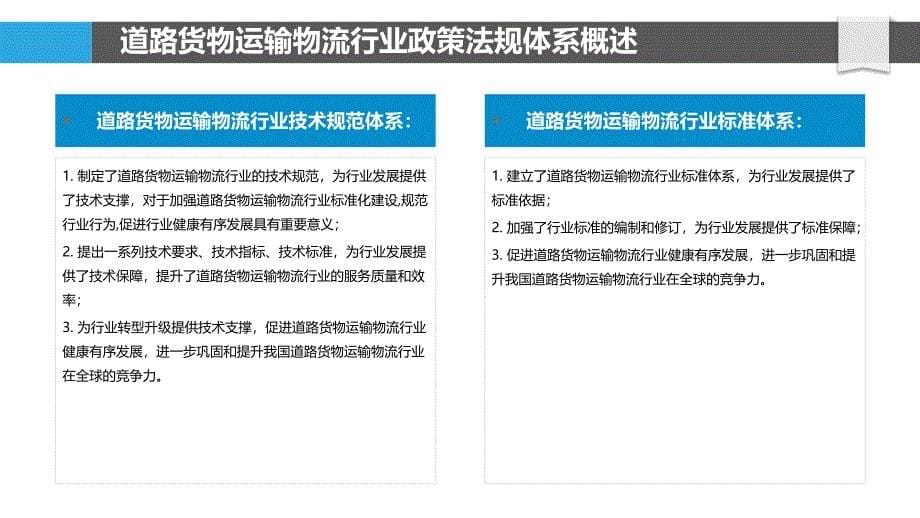 道路货物运输物流行业政策法规体系研究_第5页