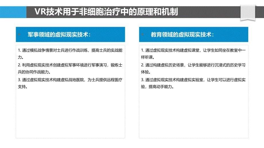 虚拟现实技术在非细胞治疗中的应用_第5页