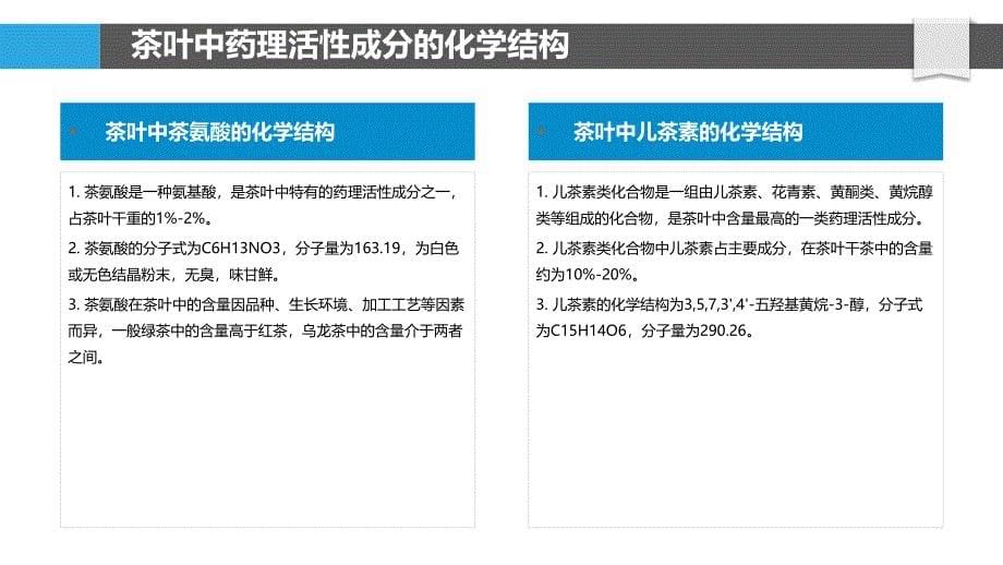 茶叶中药理活性成分的药效学评价研究_第5页