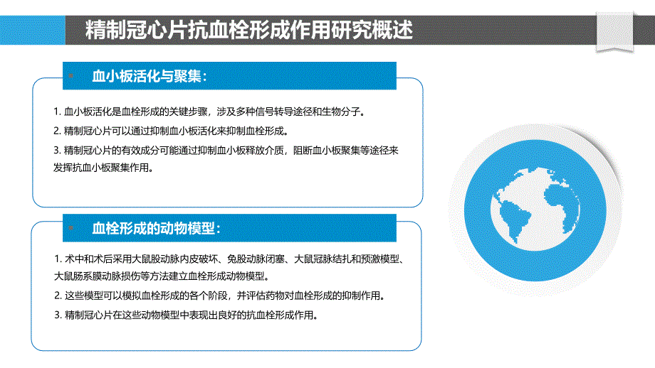 精制冠心片抗血栓形成作用机制研究_第4页