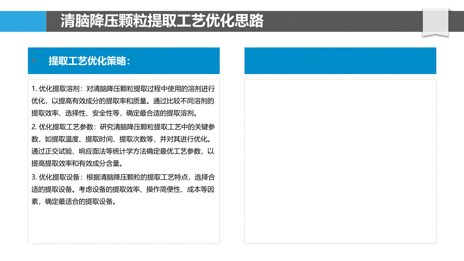 清脑降压颗粒的提取工艺优化研究_第4页