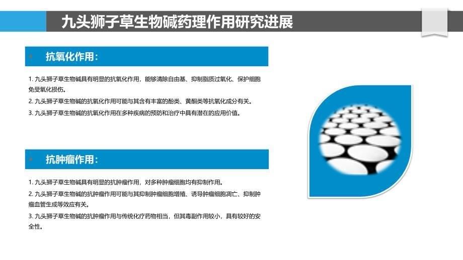 九头狮子草生物碱的临床前研究及安全性评价_第5页