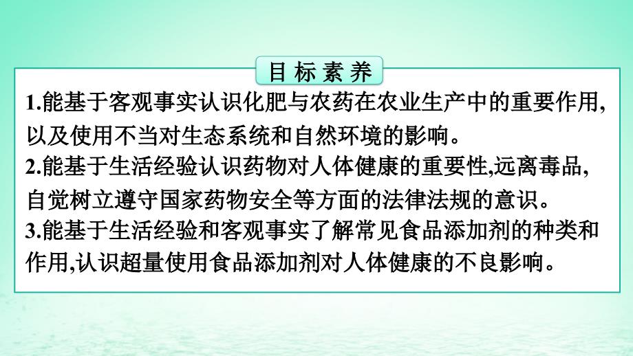 化学品的合理使用课件高一下学期化学人教版（2019）必修第二册_第2页