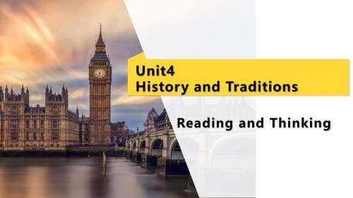 【课件】Unit+4Reading+and+Thinking+课件高中英语人教版（2019）必修第二册