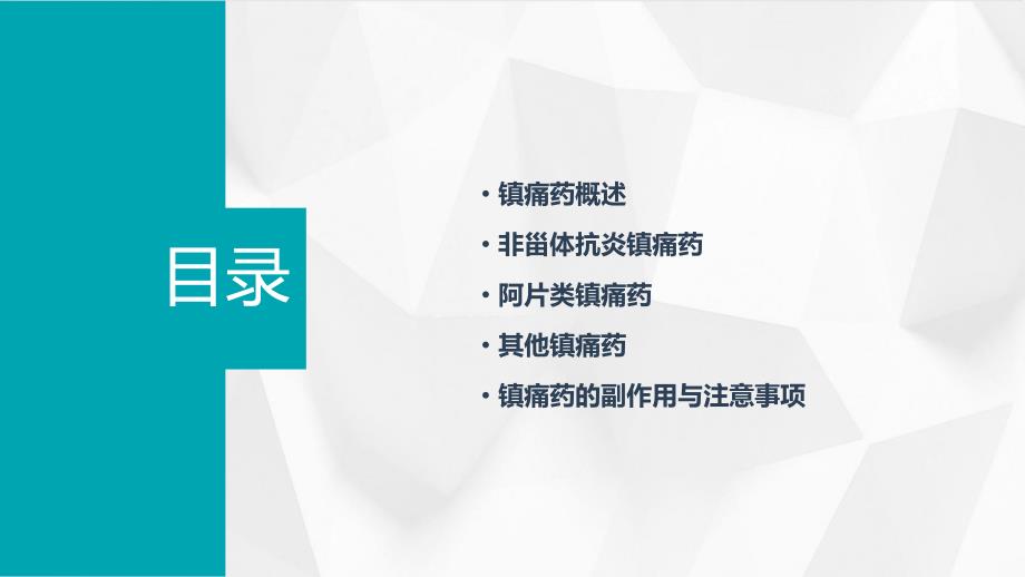 药理学课件第19章镇痛药_第2页