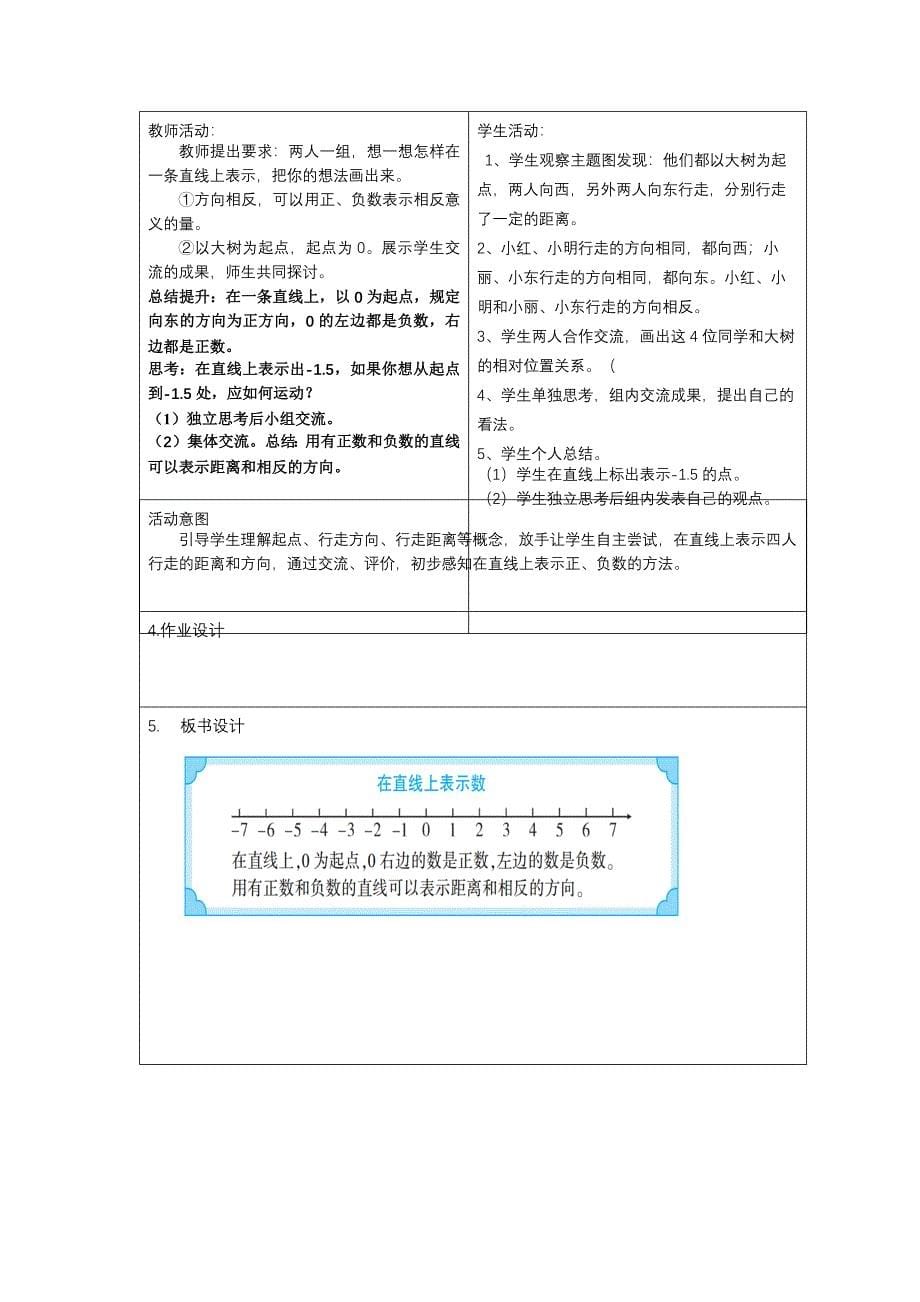 人教版六年级数学下册全册核心素养大单元教学设计_第5页