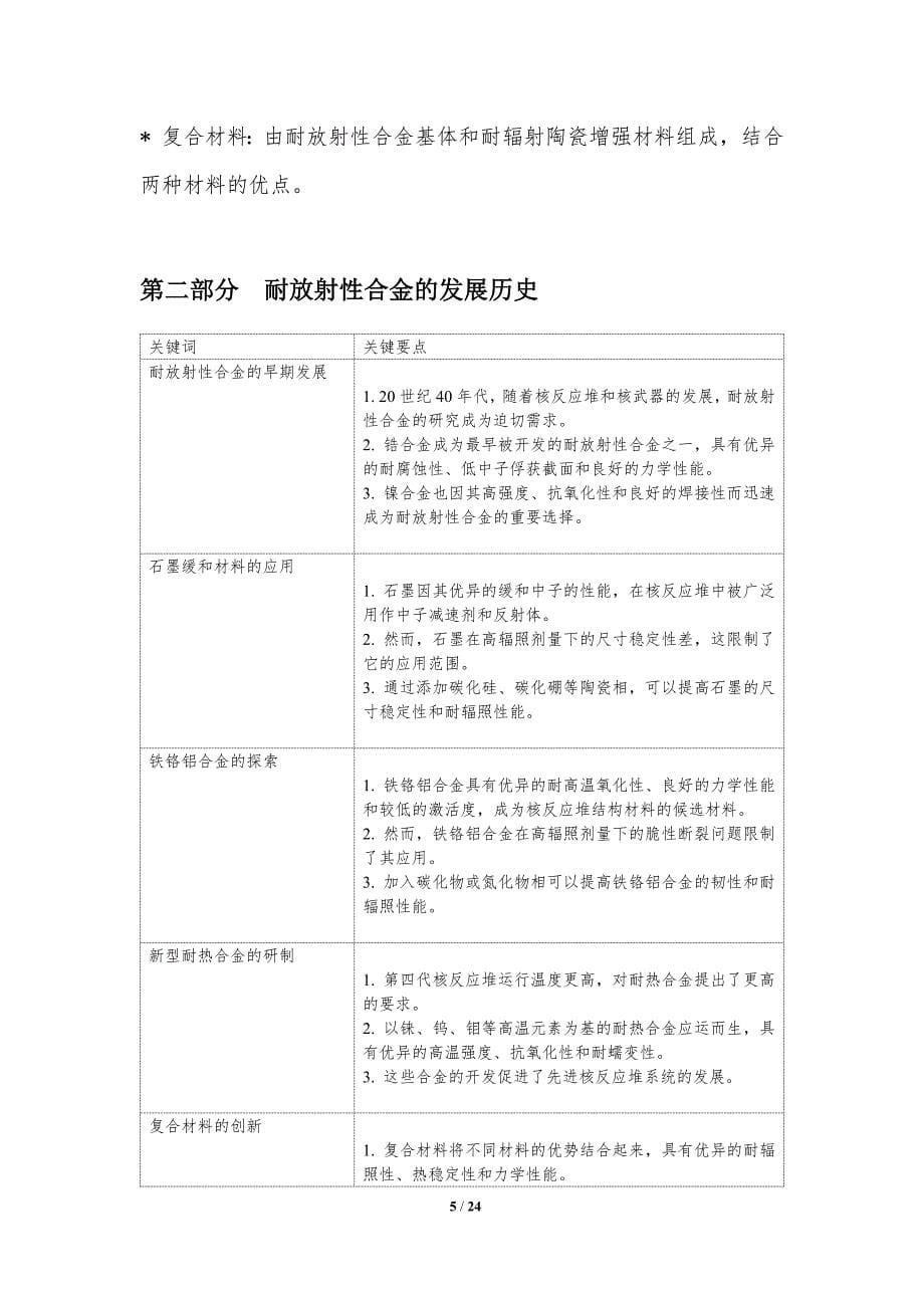 耐放射性合金的开发与应用_第5页