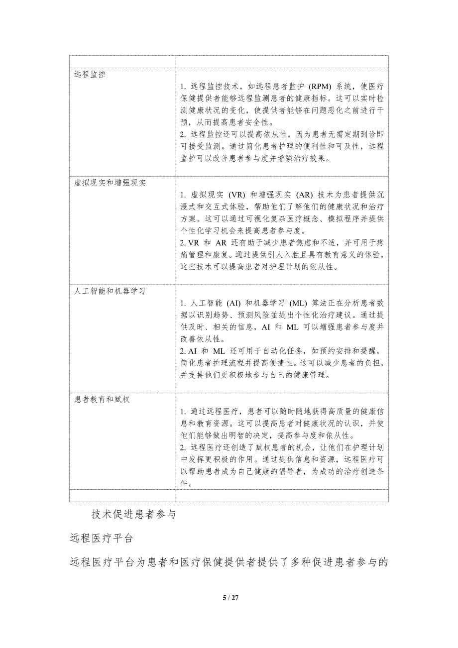 远程医疗中的患者参与和依从性_第5页