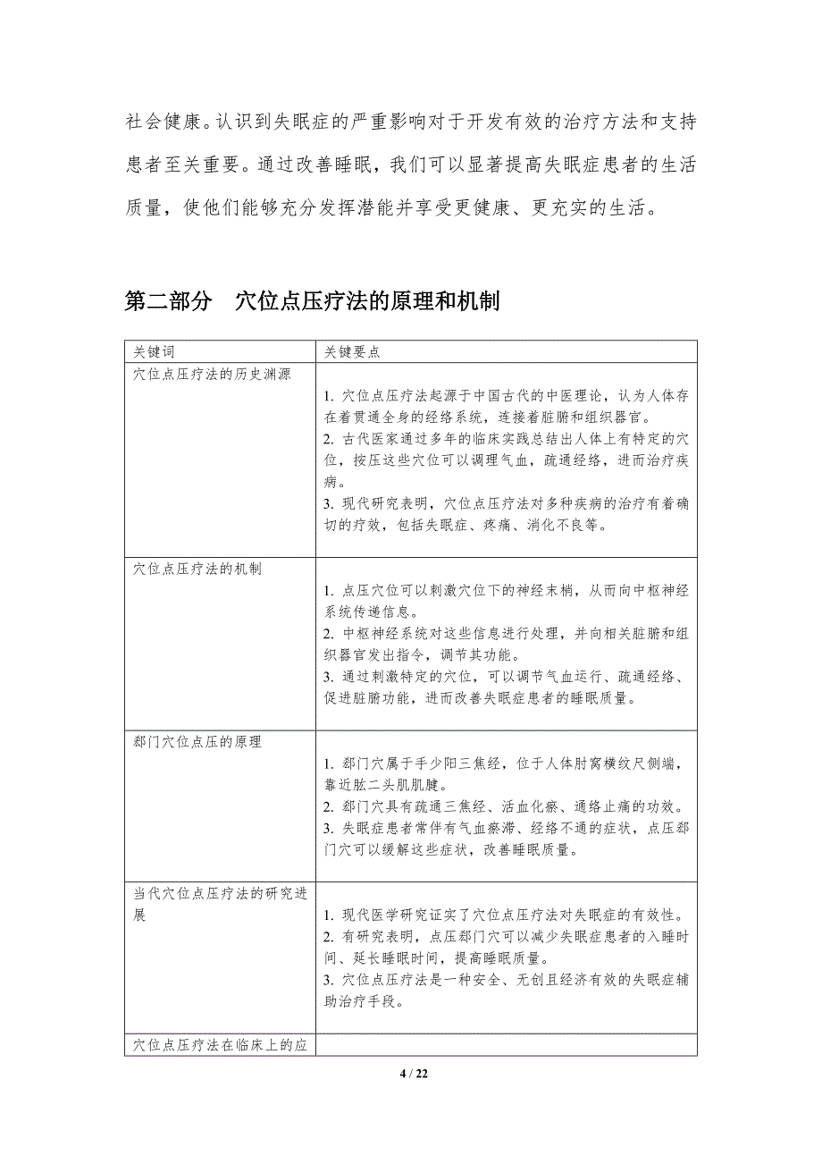 郄门点压对失眠症患者生活质量的提升_第4页