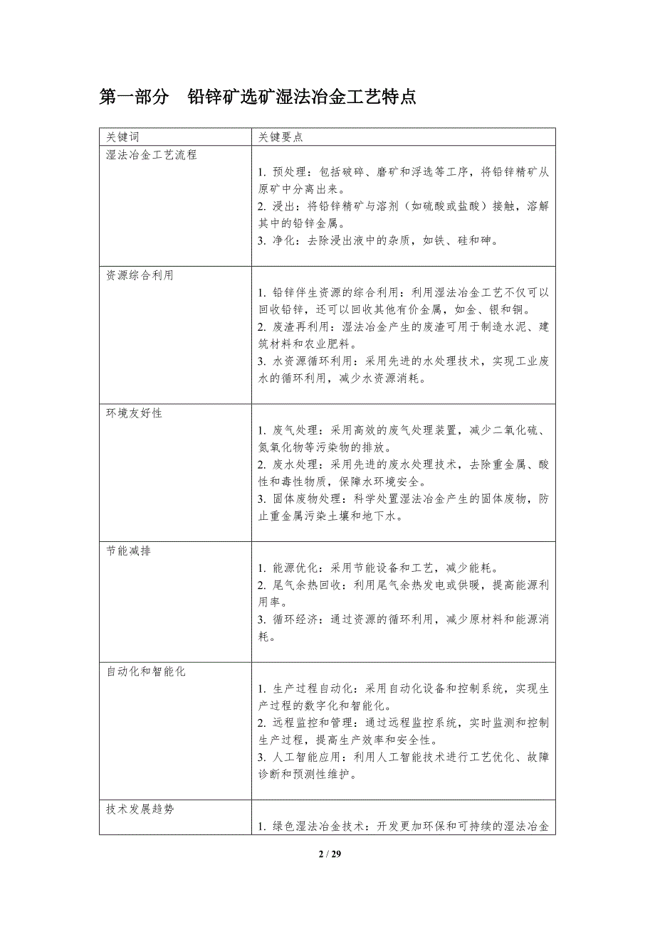 铅锌矿选矿湿法冶金替代_第2页