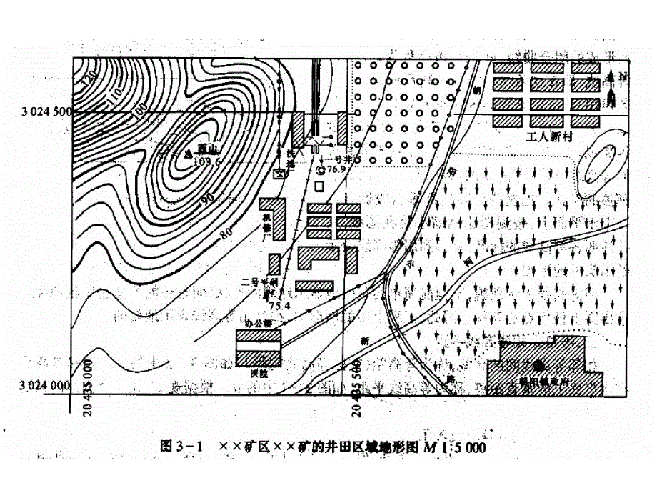 第三章井田区域地形图_第3页