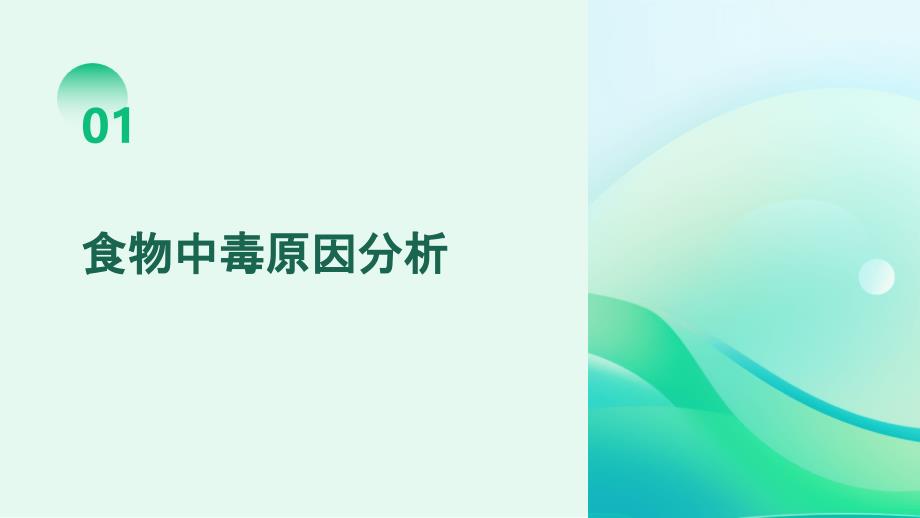 食物中毒抢救知识科普专题讲座PPT模板_第3页