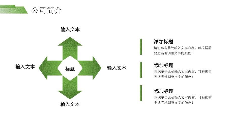 绿色大气商务品牌宣传PPT模板_第5页