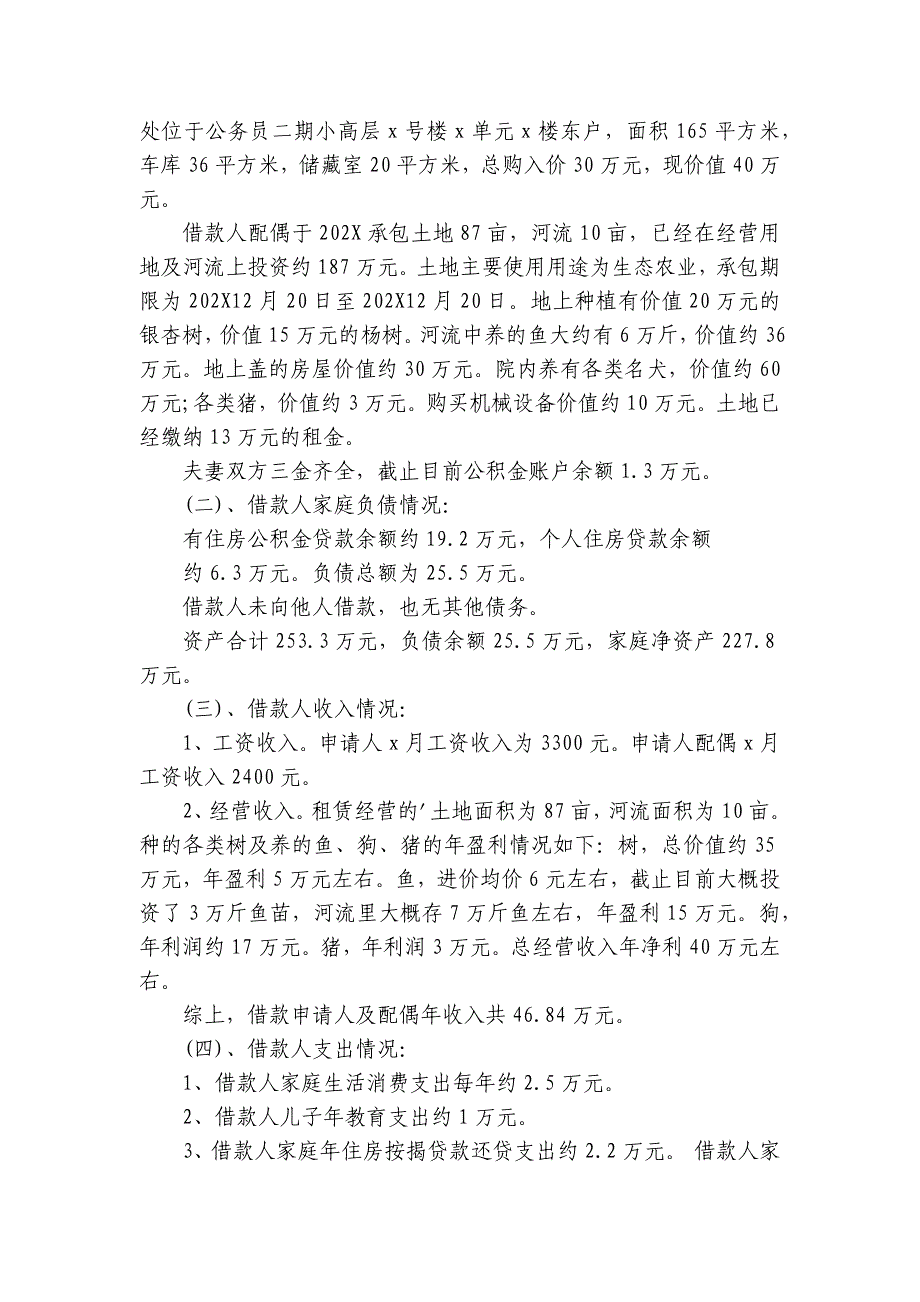 2024年贷款调查报告（31篇）_第2页