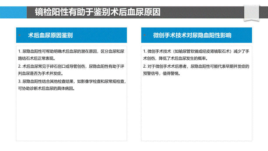 尿隐血阳性在尿路结石术后并发症监测中的价值_第4页