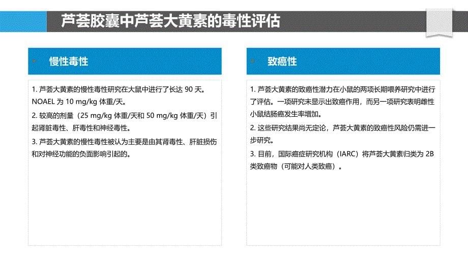 芦荟胶囊的安全性评价和毒理学研究_第5页