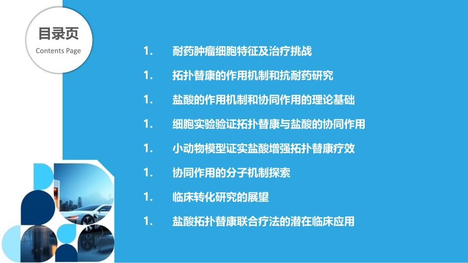 盐酸拓扑替康对耐药肿瘤细胞的协同作用_第2页