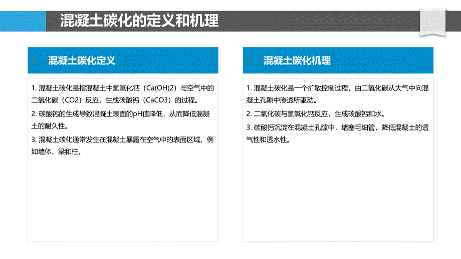 混凝土碳化过程中的化学反应_第4页