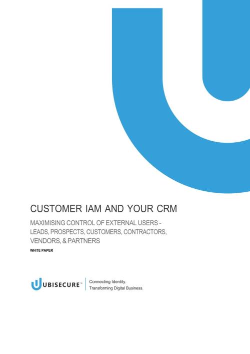 客户 IAM 和您的 CRM