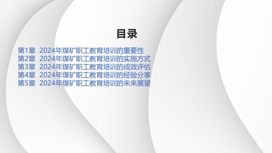 2024年煤矿职工教育培训的工作总结_第2页