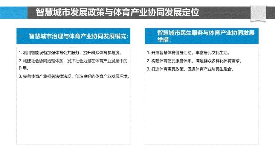 体育产业与智慧城市协同发展的政策框架_第5页