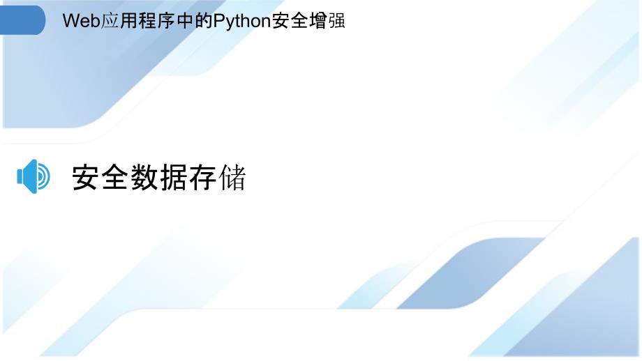 Web应用程序中的Python安全增强_第3页