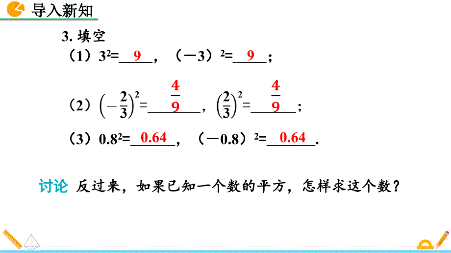 2024人教版数学七年级下册教学课件2.2 平方根（第2课时）_第3页