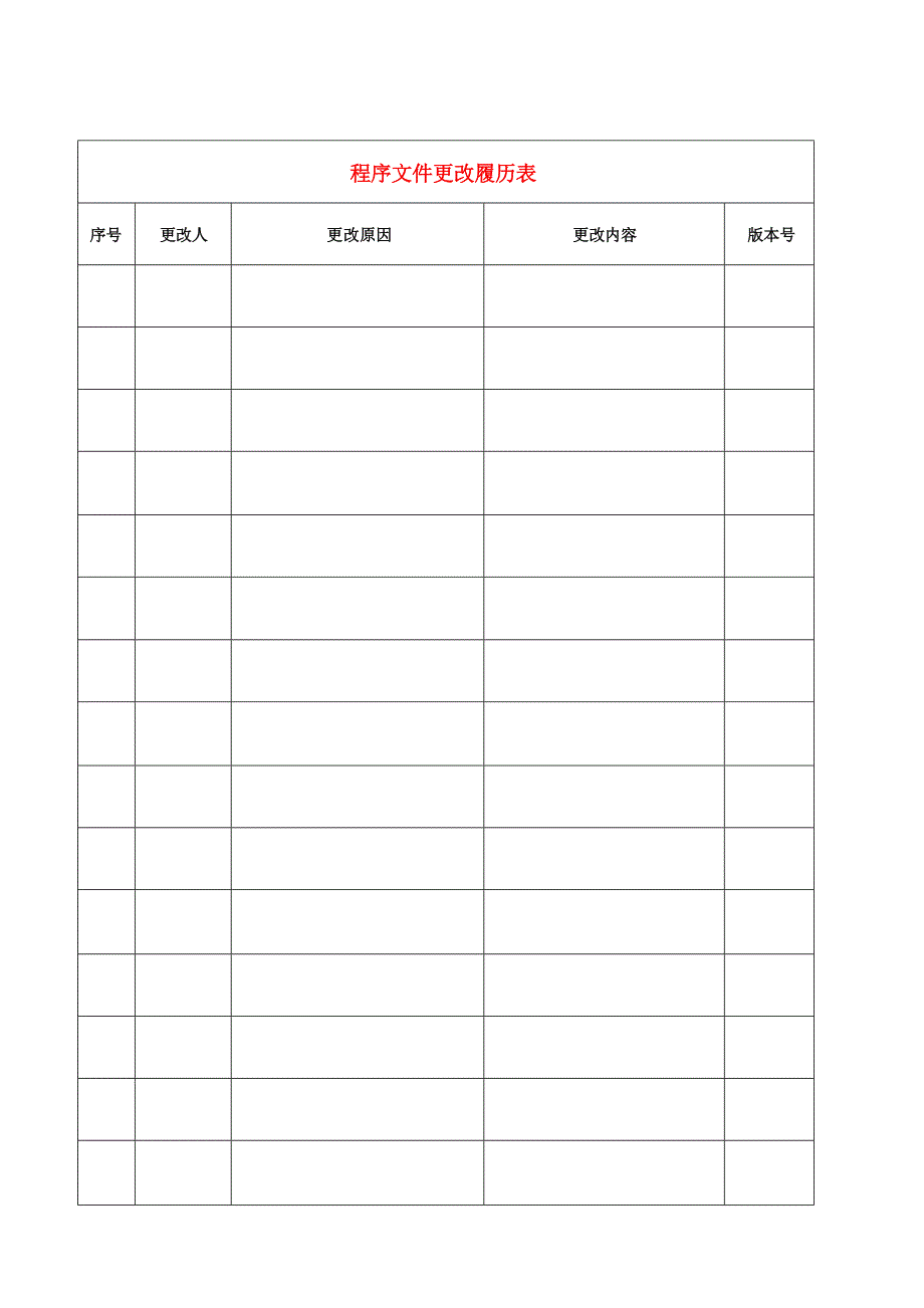 2023年ISO13485医疗器械质量管理体系文件汇编_第4页