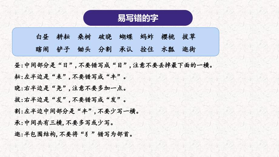 1、五年级下册语文 第一单元复习（课件）2023-2024学年（统编版）_第4页