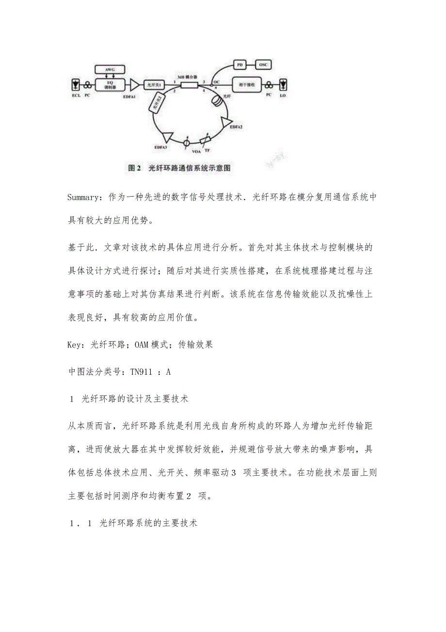 基于数字信号处理技术的模分复用通信系统研究_第2页