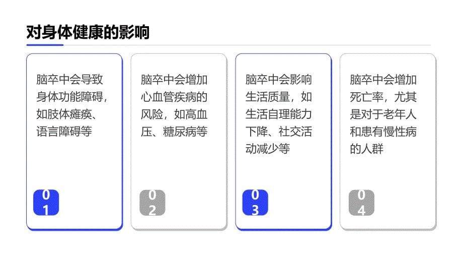 健康课堂之脑卒中认识脑卒中的危害和常见症状_第5页