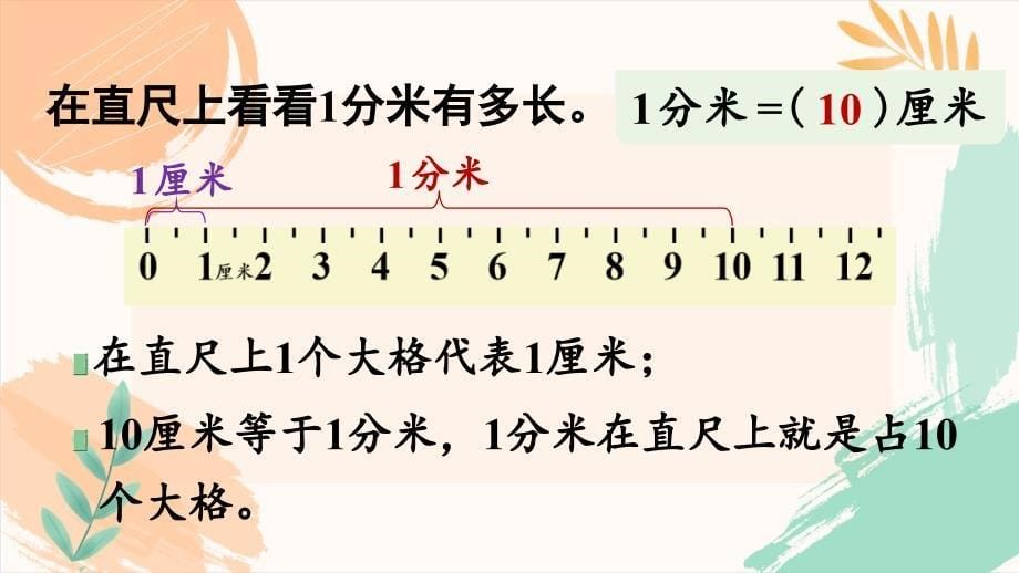 二年级下册数学第五单元《认识分米和毫米》教学课件（苏教版）_第5页