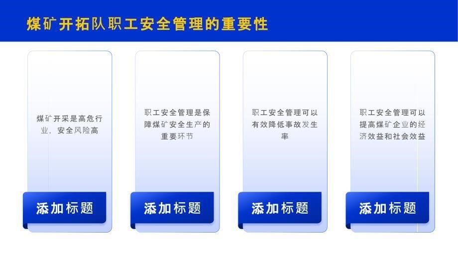 煤矿开拓队职工安全管理行为规范制度培训_第5页