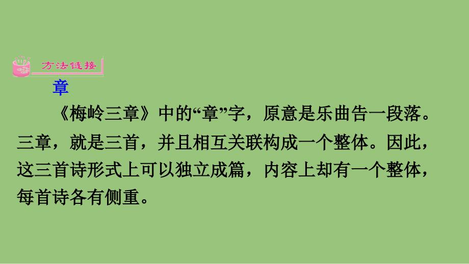 部编版语文九年级下册《梅岭三章》习题教学课件_第2页