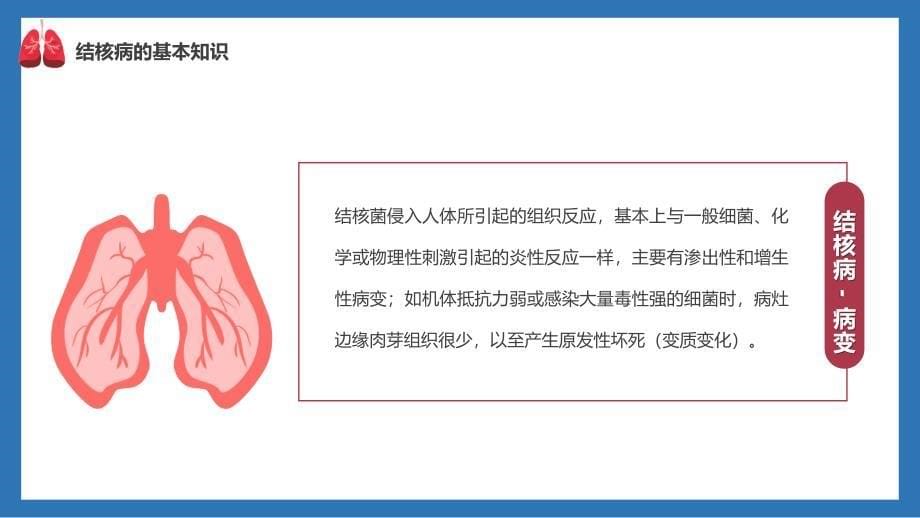 肺结核病防治医疗知识宣传卡通风肺结核肺病医疗知识讲座专题教育课件_第5页