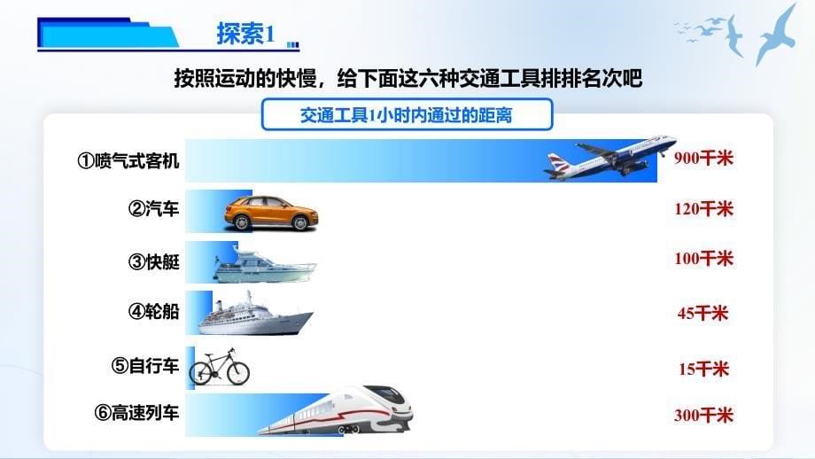 1.6《比较相同时间内运动的快慢》课件 教科版科学三年级上册_第5页