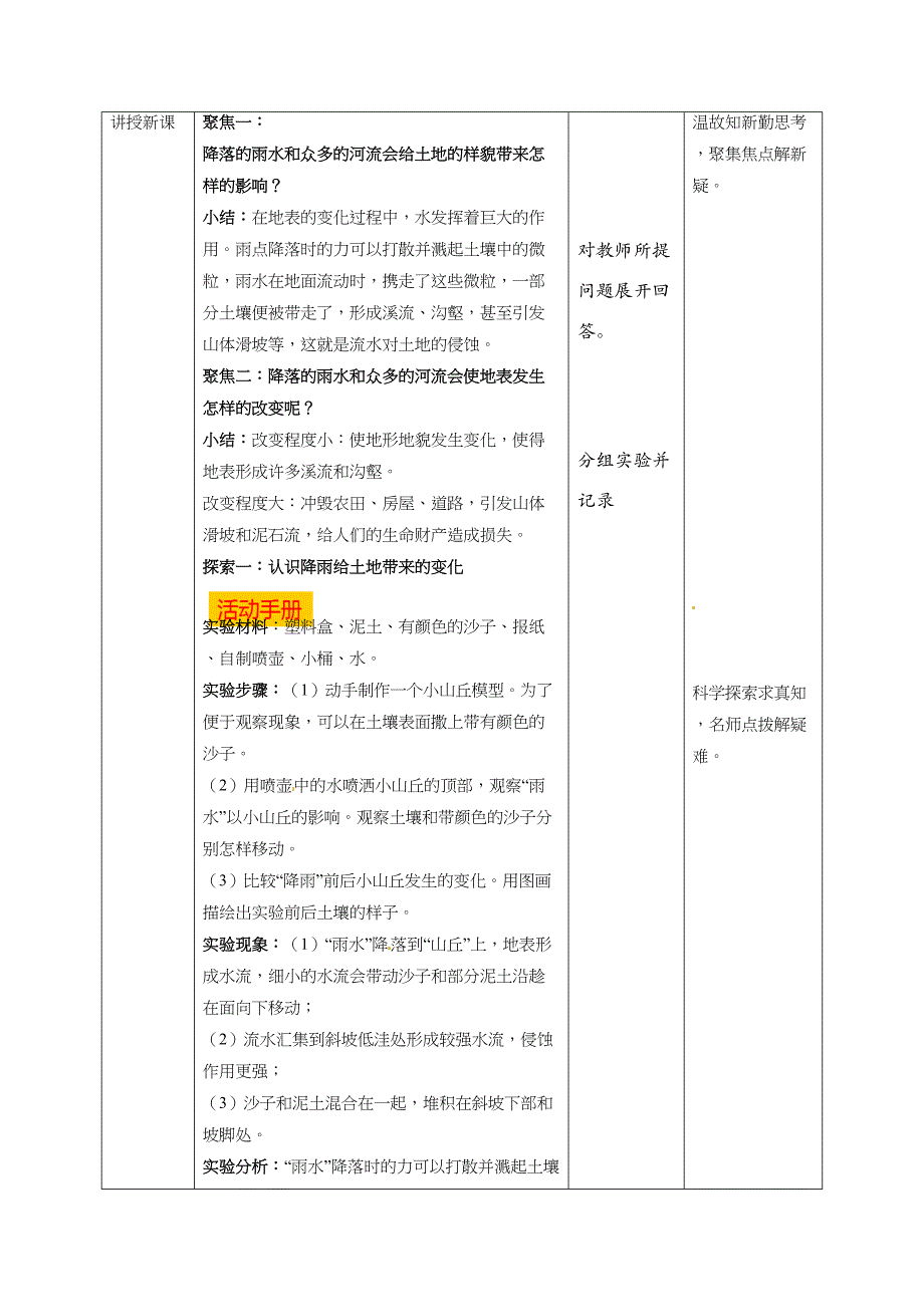 2.6水的作用 教案教科版五年级科学上册_第2页