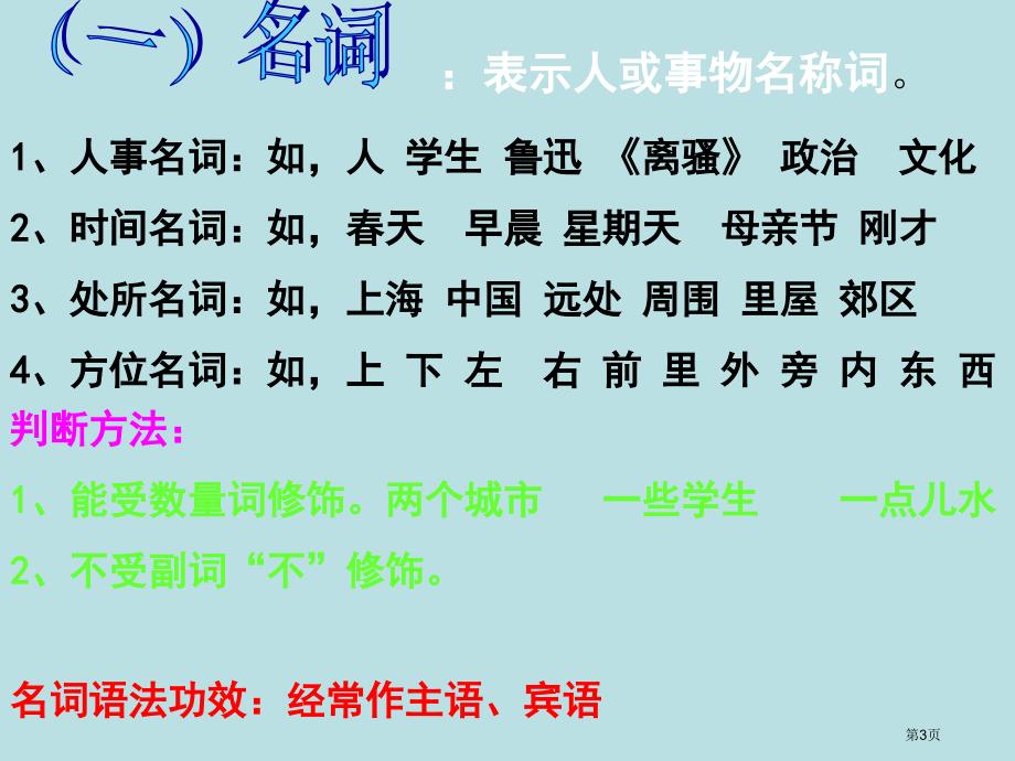 语法概述专业知识讲座名师优质课赛课一等奖市公开课获奖课件_第3页