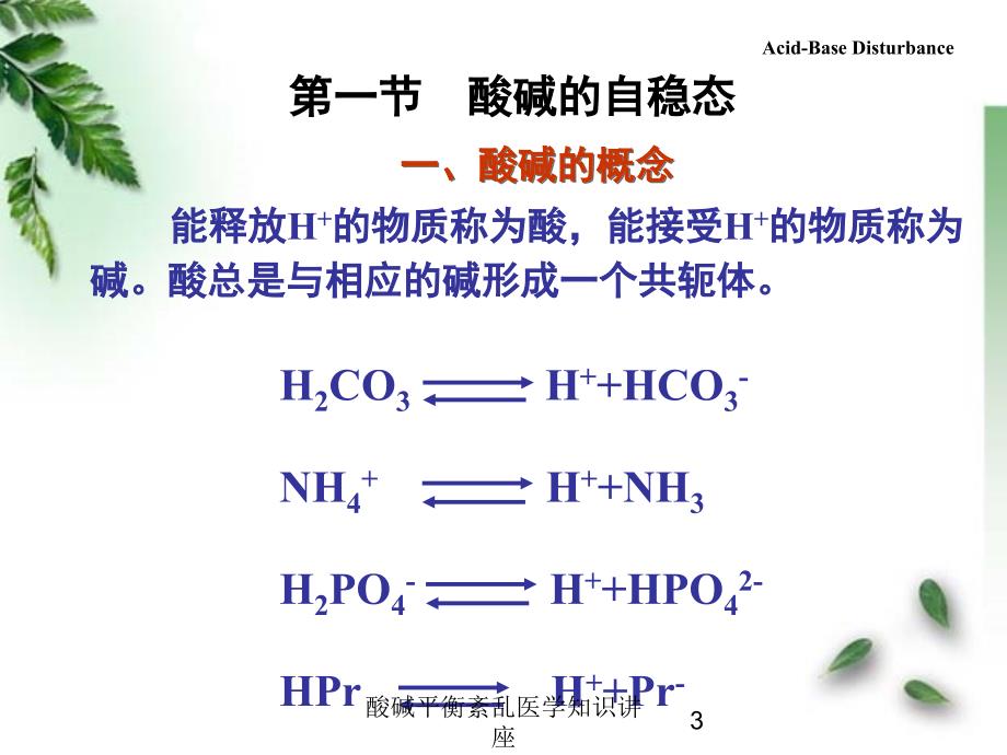 酸碱平衡紊乱医学知识讲座培训课件_第3页