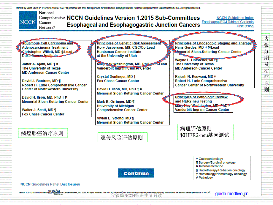 食管癌NCCN指南中文解读培训课件_第4页